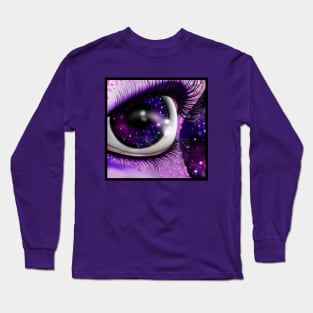 Galaxy Alien Eye Long Sleeve T-Shirt